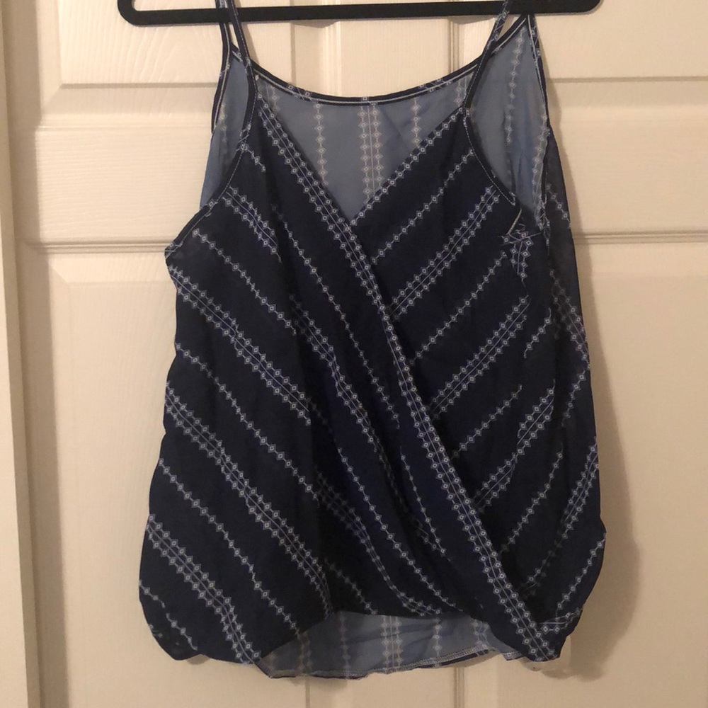 Blue Striped Cami